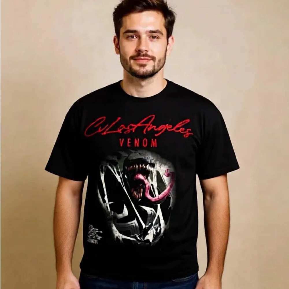 CVLA XXL Men’s Graphic T-Shirt featuring Marvel Conics Venom